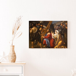Obraz na płótnie Rzym - Jezus pod krzyżem 