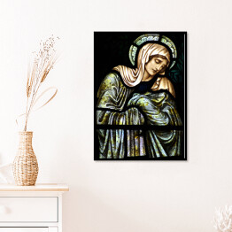 Plakat w ramie Maryja, matka Jezusa - żałoba