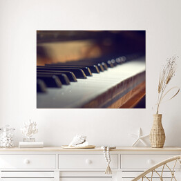 Plakat Klawisze fortepianu