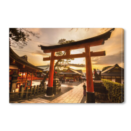Obraz na płótnie Świątynia Fushimi Inari Taisha w Kioto