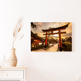 Obraz na płótnie Świątynia Fushimi Inari Taisha w Kioto