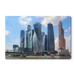 Obraz na płótnie Centrum biznesowe Moskwy, Rosja