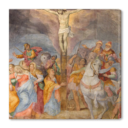 Obraz na płótnie Rzym - Ukrzyżowanie - obraz w kościele Chiesa San Marcello al Corso