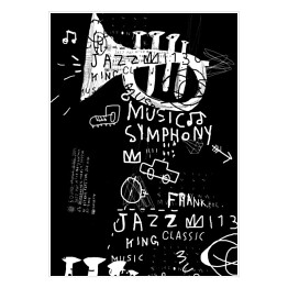 Plakat Jazz - ilustracja