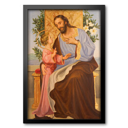 Obraz w ramie Cordoba - obraz św. Józefa w Iglesia Santo Anchel