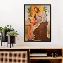 Obraz w ramie Cordoba - obraz św. Józefa w Iglesia Santo Anchel