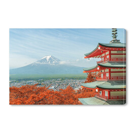 Góra Fuji i japońska architektura