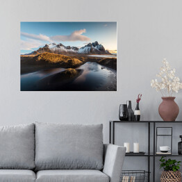 Plakat Vesturhorn Mountain, Iceland