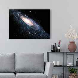 Obraz na płótnie Spiralna Galaktyka we Wszechświecie