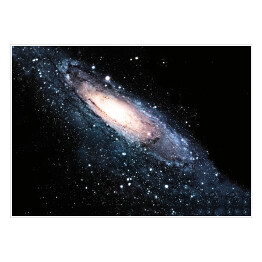 Plakat samoprzylepny Spiralna Galaktyka we Wszechświecie