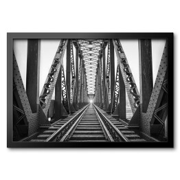 Obraz w ramie Most kolejowy, Adana, Turcja