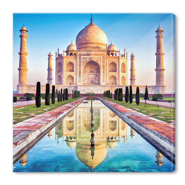 Taj Mahal latem