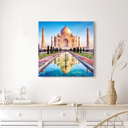 Taj Mahal latem