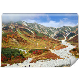 Fototapeta winylowa zmywalna Wzgórza w kolorach jesieni