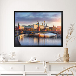 Obraz w ramie Most w Moskwie