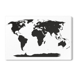 Bardzo szczegółowa mapa świata