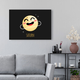  Uśmiechnięty Saturn