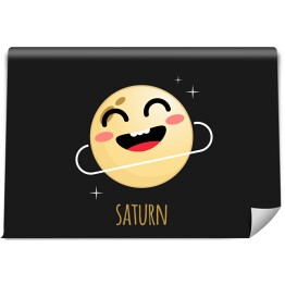 Fototapeta Uśmiechnięty Saturn