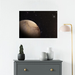 Plakat samoprzylepny Pluton 