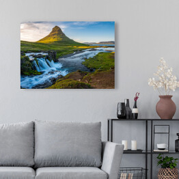 Obraz na płótnie Kirkjufell, półwysep Snaefellsnes, Islandia