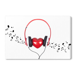 Miłość do muzyki - ilustracja