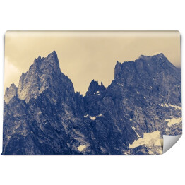 Fototapeta samoprzylepna Alpy w pochmurny dzień