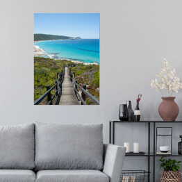 Plakat samoprzylepny Plaża Torndirrup Park Narodowy, Australia