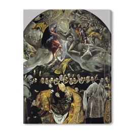 Obraz na płótnie El Greco Pogrzeb Hrabiego Orgaza Reprodukcja obrazu