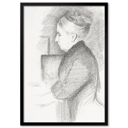 Plakat w ramie Henri Edmond Cross Portret Matki Artysty. Reprodukcja