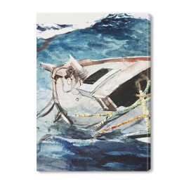 Obraz na płótnie Winslow Homer Study for The Gulf Stream Reprodukcja