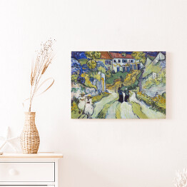 Obraz na płótnie Vincent van Gogh Schody w Auvers. Reprodukcja