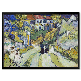 Obraz klasyczny Vincent van Gogh Schody w Auvers. Reprodukcja