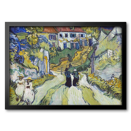 Obraz w ramie Vincent van Gogh Schody w Auvers. Reprodukcja