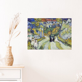 Plakat Vincent van Gogh Schody w Auvers. Reprodukcja