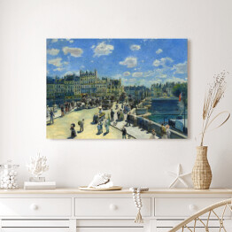 Obraz na płótnie Auguste Renoir "Pont Neuf w Paryżu" - reprodukcja
