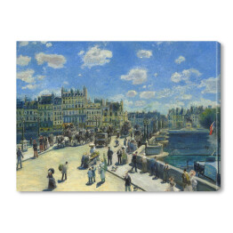 Obraz na płótnie Auguste Renoir "Pont Neuf w Paryżu" - reprodukcja