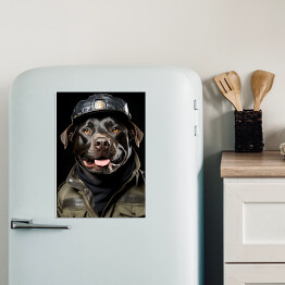 Magnes dekoracyjny Pies w przebraniu - śmieszne zdjęcia zwierząt