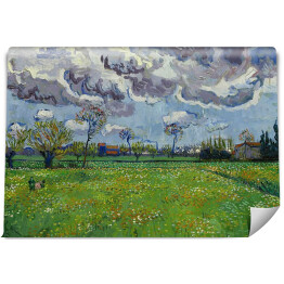 Fototapeta winylowa zmywalna Vincent van Gogh "Krajobraz" - reprodukcja