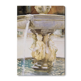 Obraz na płótnie John Singer Sargent Spanish Fountain. Reprodukcja obrazu