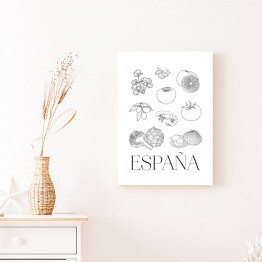 Obraz klasyczny Kuchnie świata - kuchnia hiszpańska