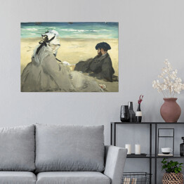 Edouard Manet "Na plaży" - reprodukcja