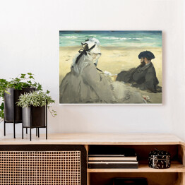 Edouard Manet "Na plaży" - reprodukcja