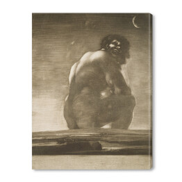 Obraz na płótnie Francisco Goya "Seated Giant"