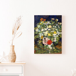 Obraz na płótnie Vincent van Gogh Bukiet kwiatów w wazonie. Reprodukcja