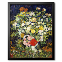Obraz w ramie Vincent van Gogh Bukiet kwiatów w wazonie. Reprodukcja