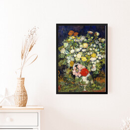 Obraz w ramie Vincent van Gogh Bukiet kwiatów w wazonie. Reprodukcja