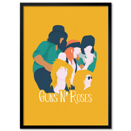 Plakat w ramie Zespoły - Guns N'Roses