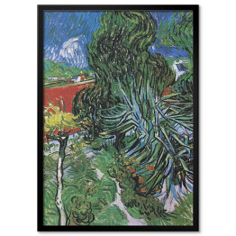 Plakat w ramie Vincent van Gogh Ogród doktora Gacheta w Auvers. Reprodukcja