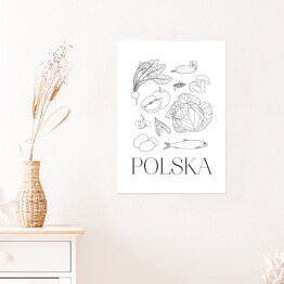 Plakat Kuchnie świata - kuchnia polska
