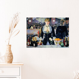 Plakat Edouard Manet "Bar w Folies-Bergère" - reprodukcja